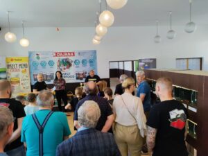 Vor der Guppy Preisverleihung